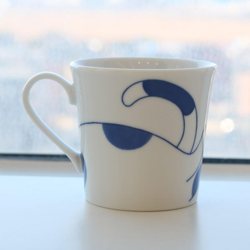 Cobalt Blue Cat Mug 1p 300ml
