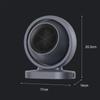 380W Home Dormitory Portable Mini Warm Fan Winter Low Consumption Mute Heating Stove Energy-saving Electric Heater
