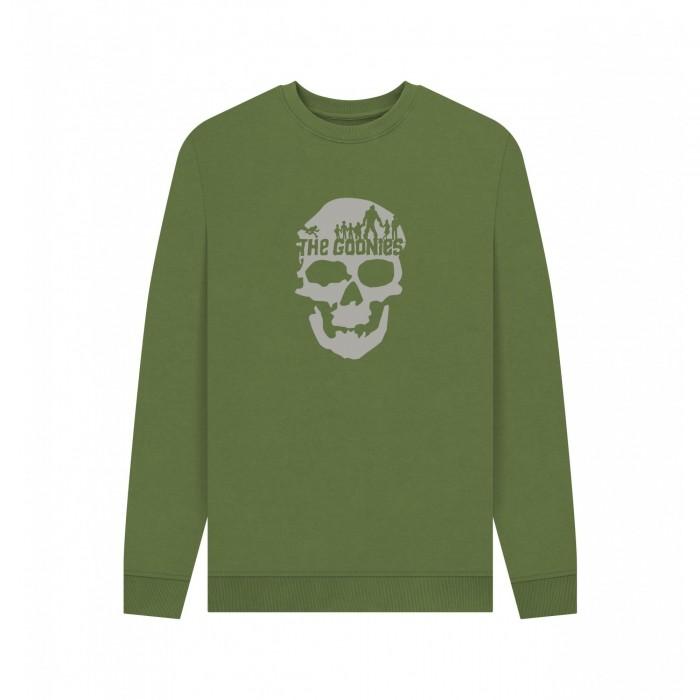 The Goonies Unisex Adult Graphic Skull Sweatshirt