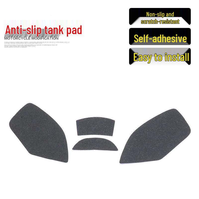 

Retro-Style Anti-Slip and Anti-Scratch Side Stickers for Loncin Voge 300AC