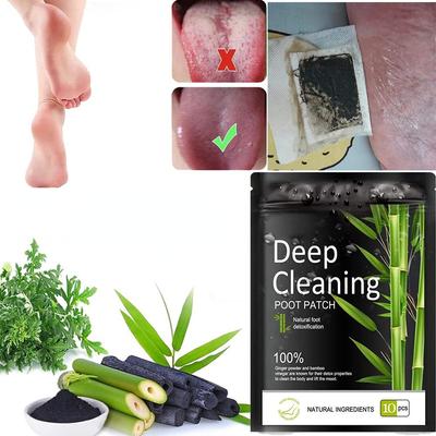 Detox Foot Patches Pads Natural Herbal Stress Relief Feet Body Toxins Detoxification Cleansing Pad Health Health Products