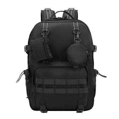 Travel Oxford Multifunctional Sports School [Clair&Gina] Bag, Backpack, Cloth, Rucksack, Backpack, Backpack, Climbing, Men's, Women's (Black)