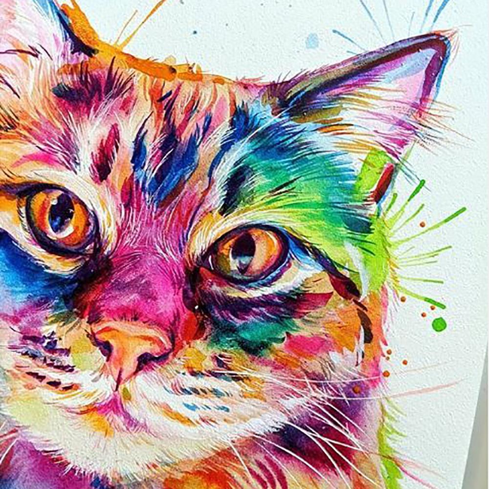 DIY Full Round Diamond Painting Cross Stitch 3D Animal Cartoon Princess Home Decorative Art Diamond Painting 5d Diamond Art Painting