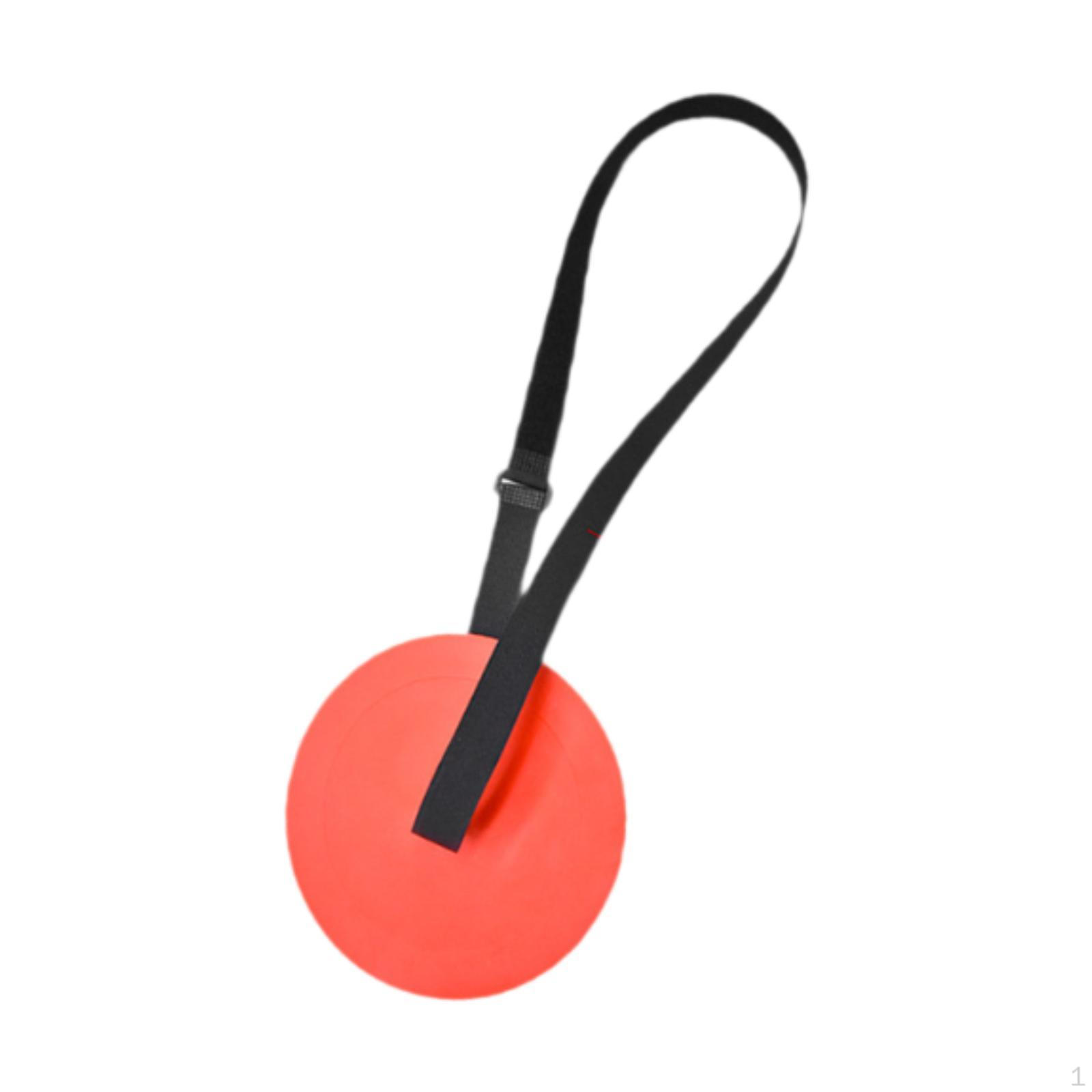

Goal Target Disc Agility Easy to Install Soccer Training Equipment for червоний