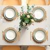 Disposable Kraft Paper Table Mat Placemats Baking Dessert Pad for Wedding Accessories Birthday DIY Party Christmas Decor