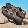 Men'S New Summer Breathable Mesh Slip-On Shoes Sandals, Perfect for Driving, Outdoor Activities, and The Beach