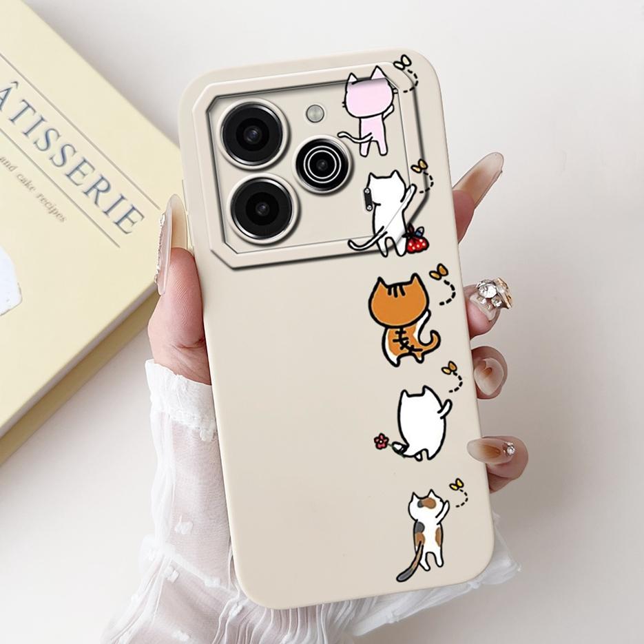 For Tecno Pova 6 Pro 5G Case LI9 Stylish Art Painted Cover Soft Silicone Phone Cases For Tecno Pova 6 Pro Pova6 5G Fundas Bumper
