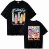 KPop Demon Hunters round neck short sleeved summer loose sports casual top EMA