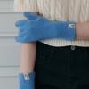JUDY AND PAUL Knit Finger Hole Color Gloves (8 colors)