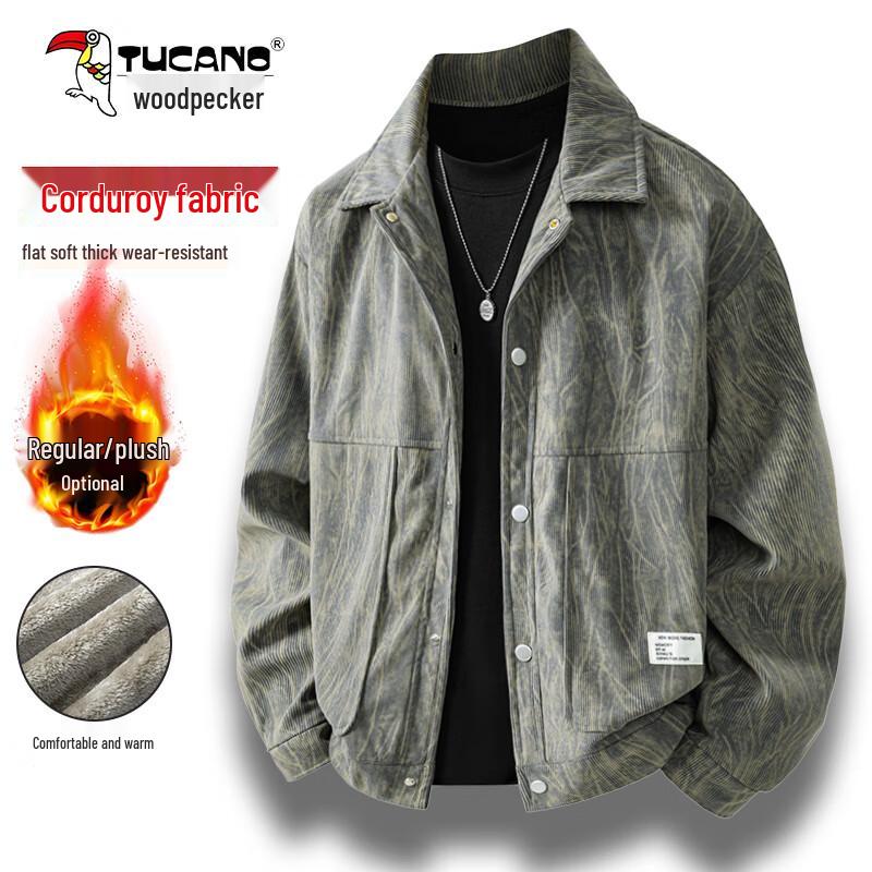 TUCANO Men's Corduroy Business Casual Jacket