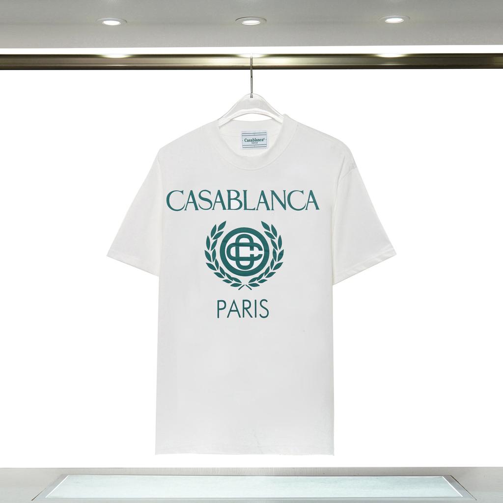 Cross-border Casablanca Summer New Casablanca Letter Logo Printed Loose Short-sleeved T-shirt