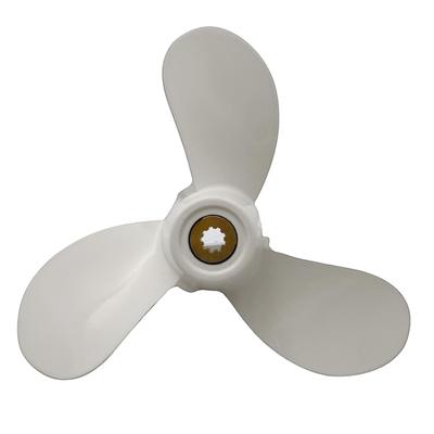Boat Propeller 7 1/4x5 1/2 Vhodné pro Yamaha Outboard 2HP 3 Blades Hliník OEM NO: 7,25 x 5,5