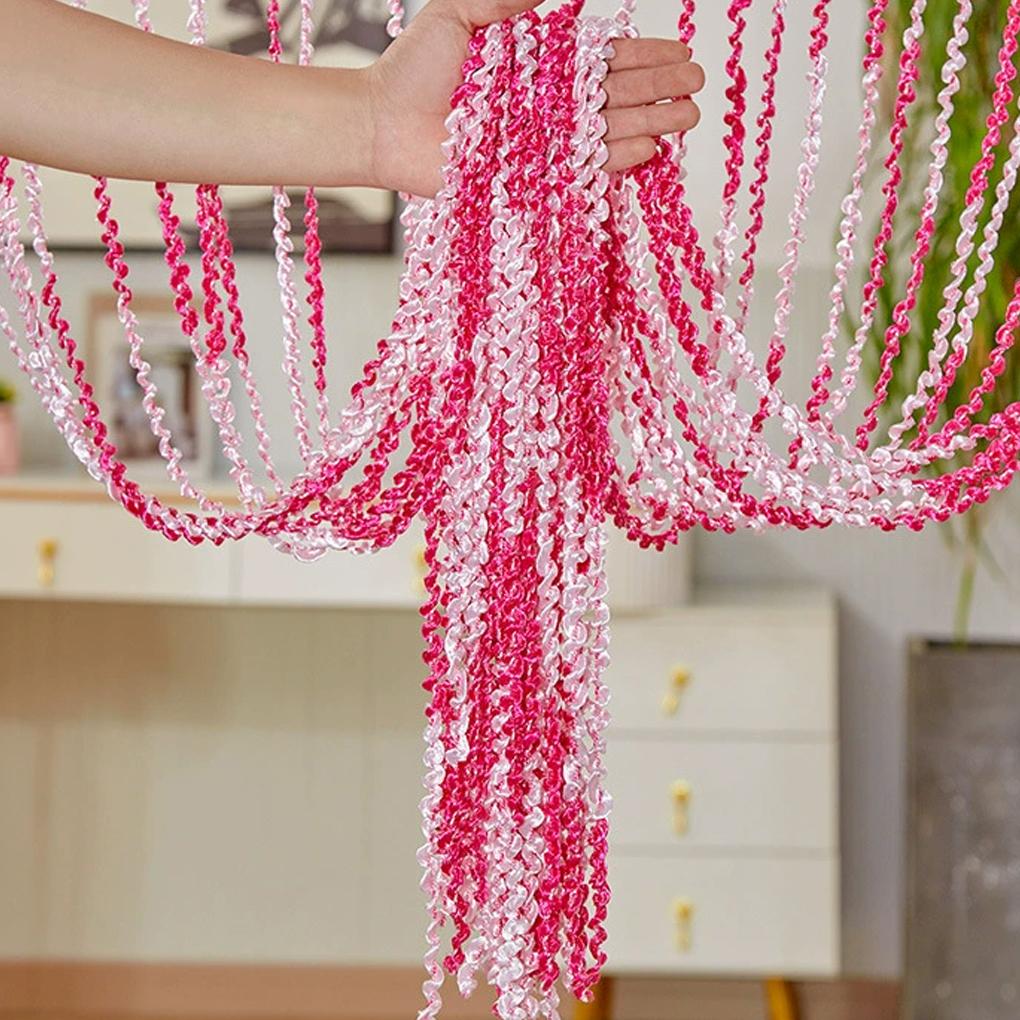 Handmade Beaded Curtains for Doors, Door Hippie Curtains Hanging Room Divider, and llation Bohemian Bedroom Room