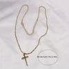 New niche temperament personalized trend export cross pendant