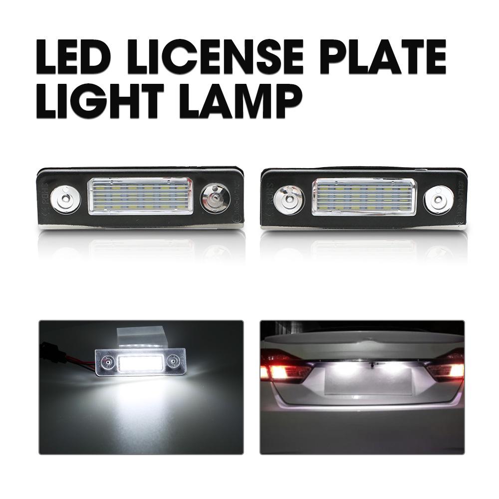 Lumină LED Plăcuță de Înmatriculare pentru Skoda Octavia Canbus - Ideală pentru Piese de Schimb pentru Mașini Noi