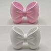 Cute Bow Toothbrush Holder Decorative Pen Holder Stylish Toothbrush Stand Desk Organizer for Pens Makeup Brushes