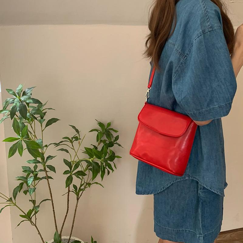 The Texture of Everything Small Design Single Shoulder Crossbody Bucket Bag