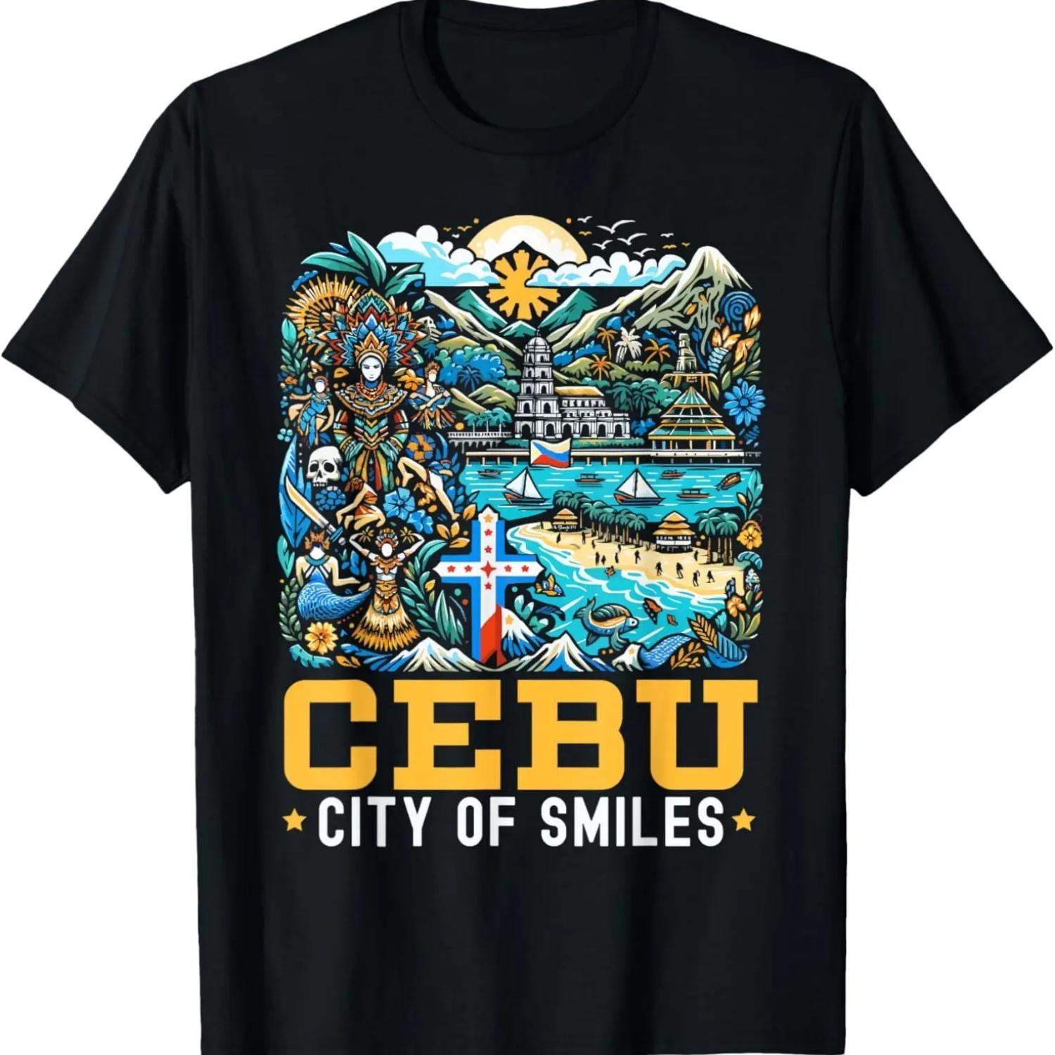 Cebu City Philippines Travel Vacation Filipino T-Shirt S