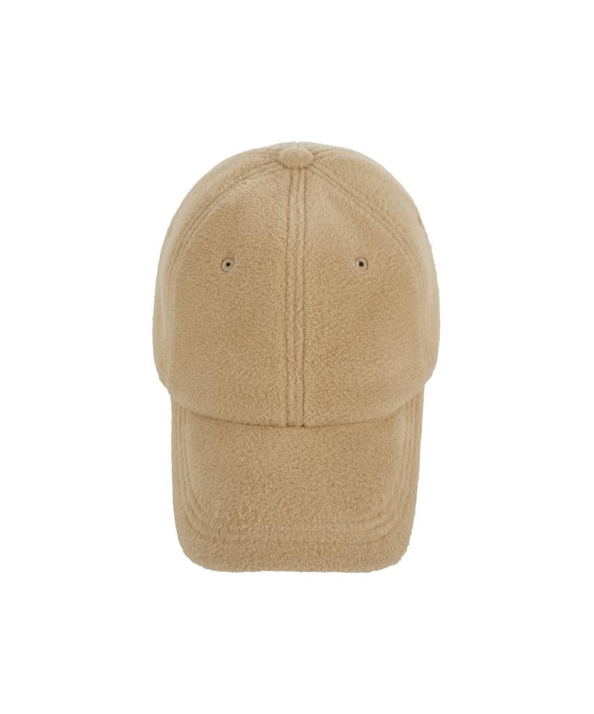 Bajal Soft Overfit Fleece Ball Cap Beige