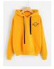 2019 Trendy Loose Casual Printed Hooded Women's Sweatshirt