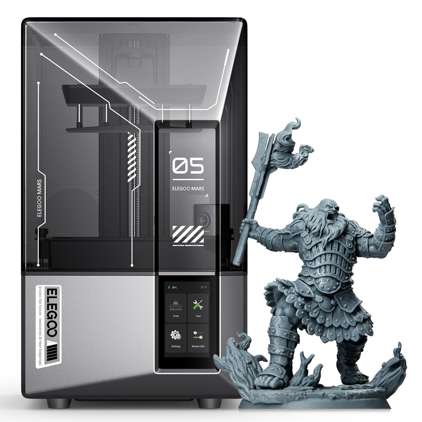 

ELEGOO MARS 5 ULTRA 9K Mono MSLA 3D-принтер чёрный
