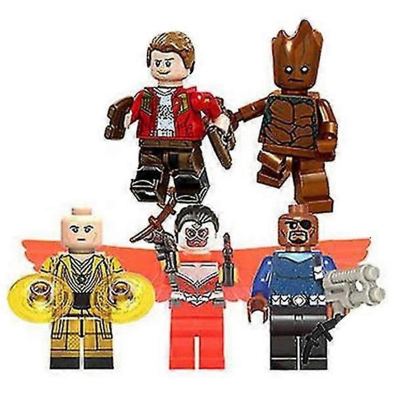 32 Pcs Marvel Avengers Super Hero Comic Mini Figures Dc Minifigure Gift for Children