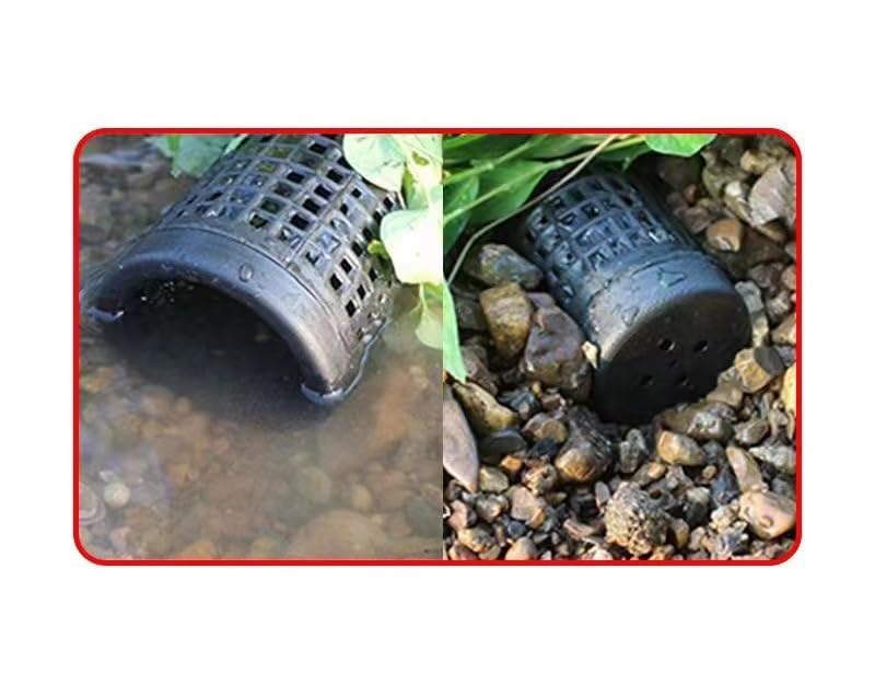 Eel Trap Cage with Bait Set of Durable Conger Eel Trap Balls, 45cm, Black, 5, Plastic,