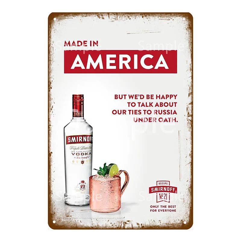 

Smirnoff Ice Vodka Vintage Metal Poster Retro Rio Drinks Tin Sign Wall Decor Man Cave Bar Pub Club Home Decor YK083 30x40cm(11.8x15.7inch)