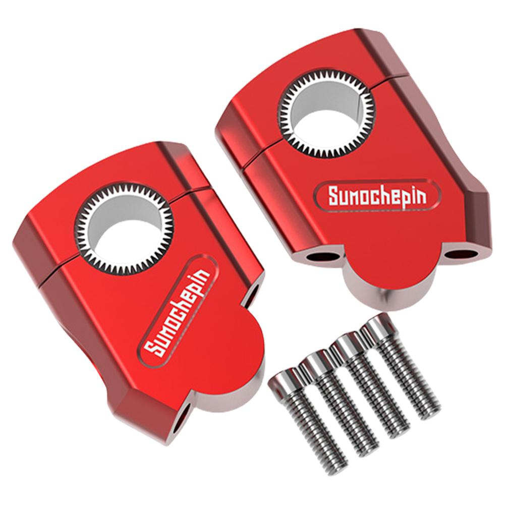 Motorcycle Handlebar Riser Bar Mount Handle Clamp Universal 28mm 22mm Motorcycle Handlebar Risers Motorcycle Accessories