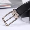 Double Sided Men Leather Belt Retro Male Belt Versatile Pin Buckle Belt  Mens Accessories
