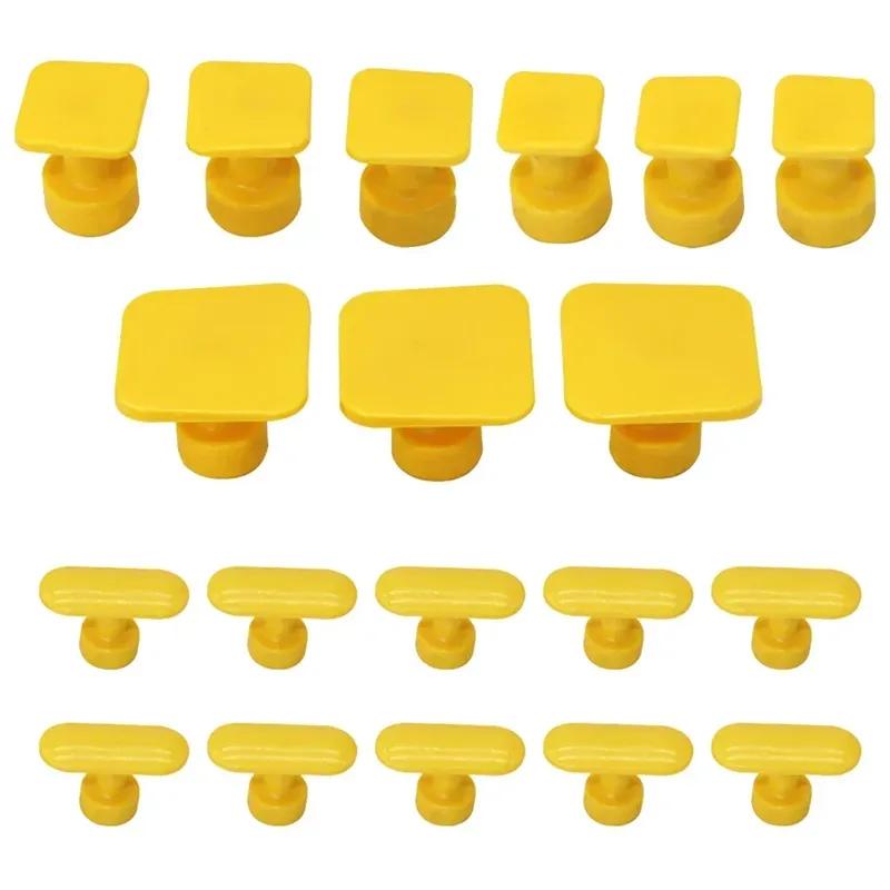 New Practical Repairing Car Body Glue Tabs Dent Removal Tools Yellow Dent Repair Kits Pulling Tabs Car Dent Repair