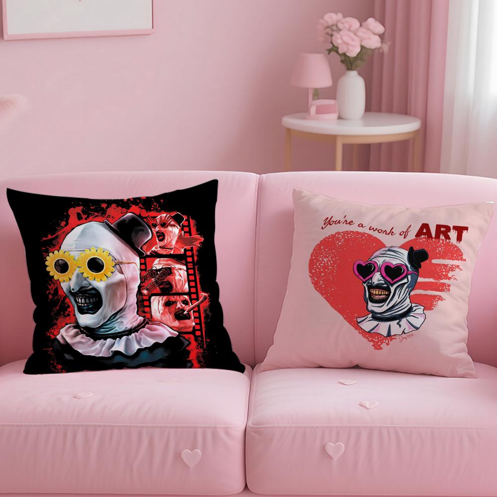 Terrifier Film coole Kissenhülle Bequeme Wendekissenhülle Ideal für Auto Sofa Schlafzimmer & Mehr