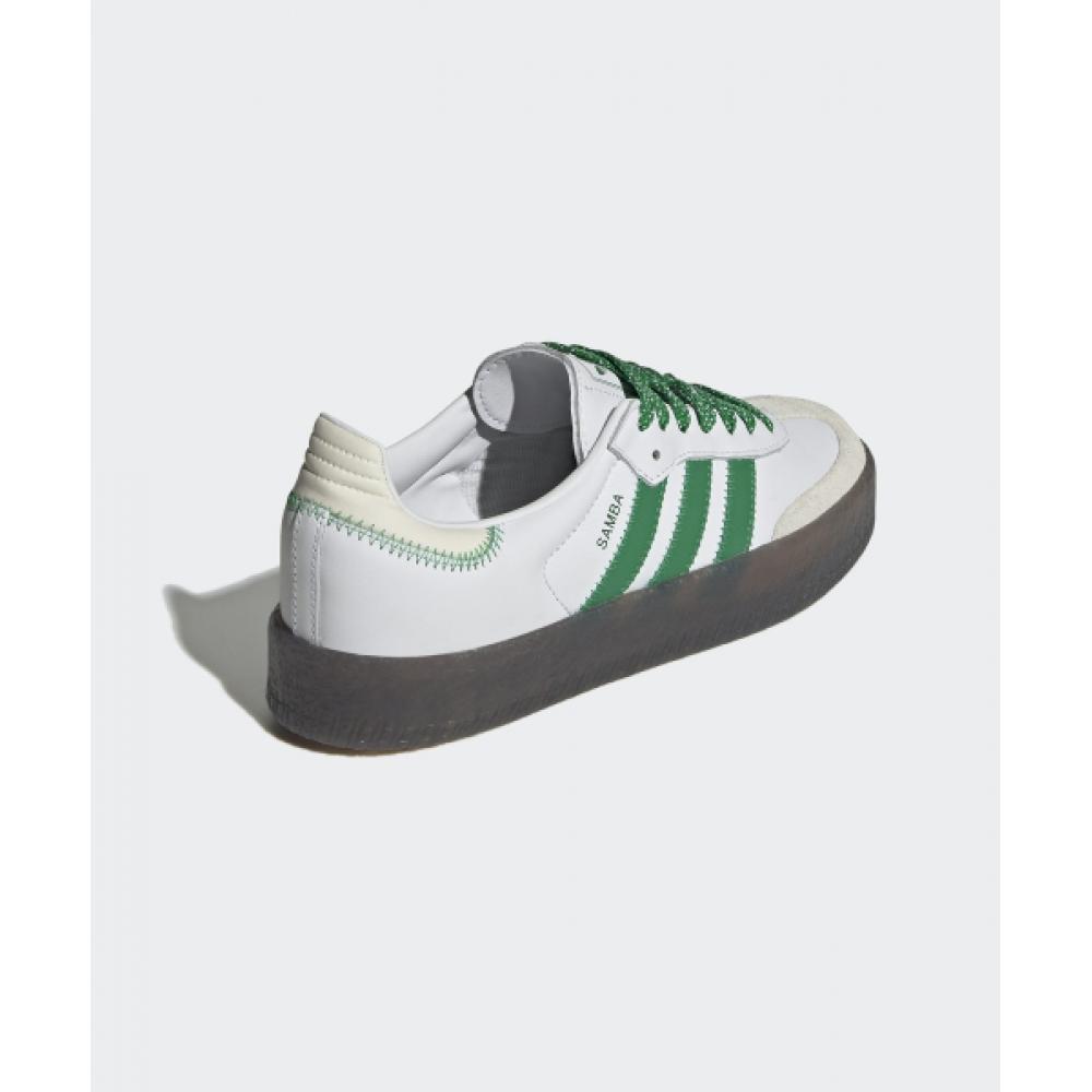 Adidas Triple Og W   White Green  Ie9105