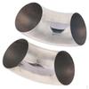 Car/01 Stainless Steel Bend 76mm Elbow Exhaust 2 Inch+2.5 Inch