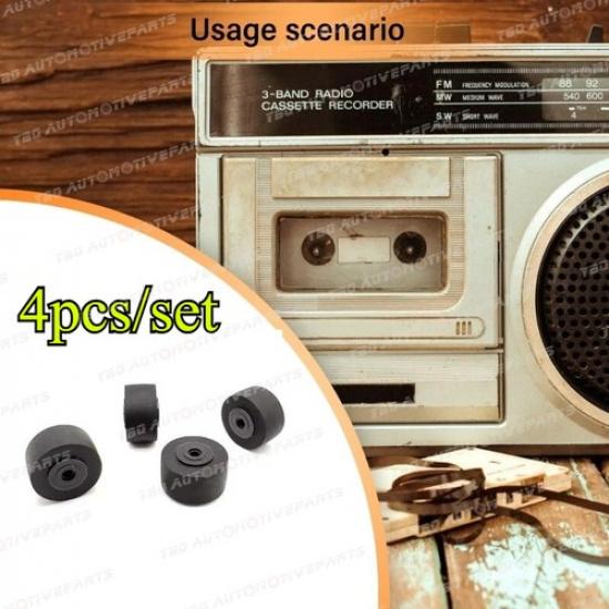 

4 шт. Ролик притискний для деки Sharp GF-6060 GF-5656 SG-1/114 SONY Technics Касетний
