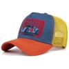 New Hot Sale Unisex Sun Hat Hip Hop Mesh Trucker Hat Classic Pattern Breathable Summer Baseball CapStreetwear Cap for Men Women