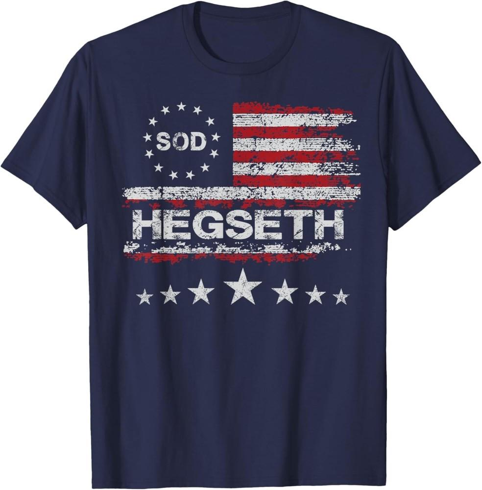 

Pete Hegseth Secretary of Defense Trump Pick Support MAGA Unisex T-Shirt 4XL
