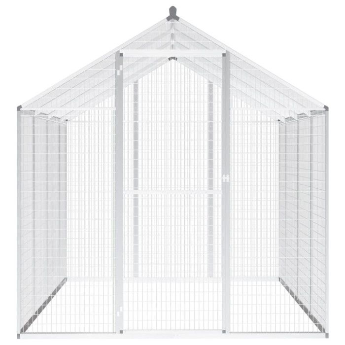 VidaXL Volière d'extérieur Aluminium 178 x 242 x 192 cm