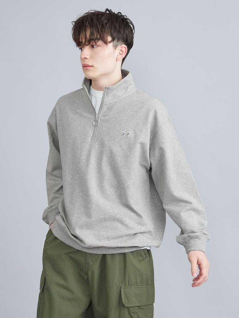 Cohen Web-Exclusive PENNEYS Custom-Made Stand Half-Zip Sweatshirt, 75206420375, 2330 Beige (23), Size S