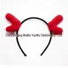 Elf Antlers Headband with Gold Sequin Ears - Festive Holiday & Halloween Party Accessory