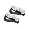 2pcs Car Sun Visor Glasses Clips Sunglasses Card Holder Accessories For Alfa Romeo Stelvio Giulia Giulietta 159 147 MiTo valve wzvc44