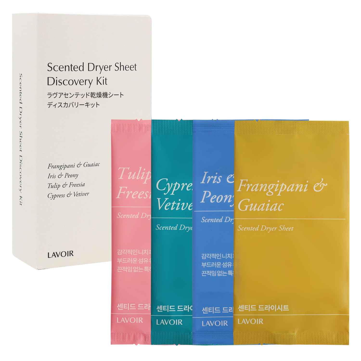 

Lavua Scented Dryer Sheet Discovery Kit (12 sheets)