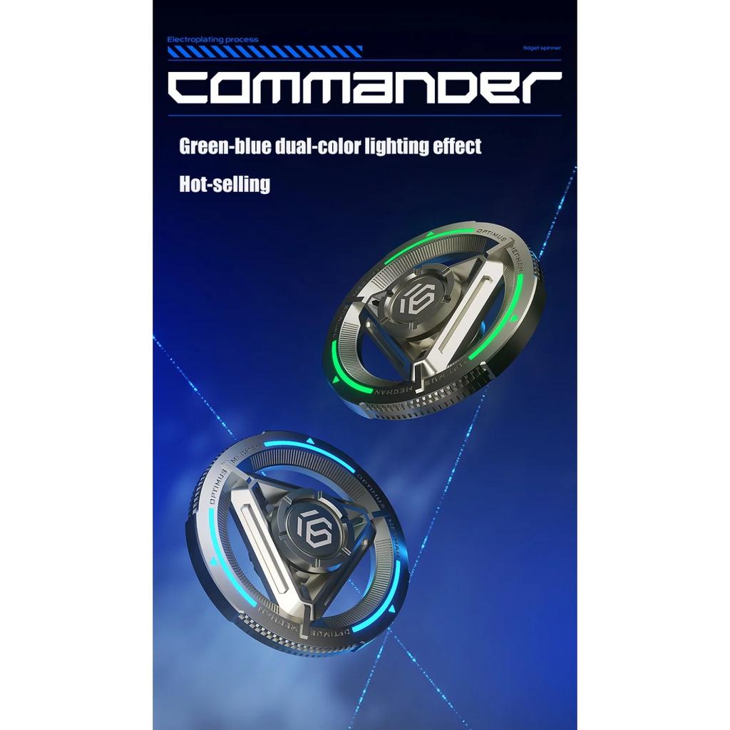 Spinner Fidget Metalic Spinner de Mână pentru Degete Jucării Antianxietate pentru Reducerea Stresului Cadou pentru Copii și Adulți Giroscop Exclusiv de Birou pentru Desktop