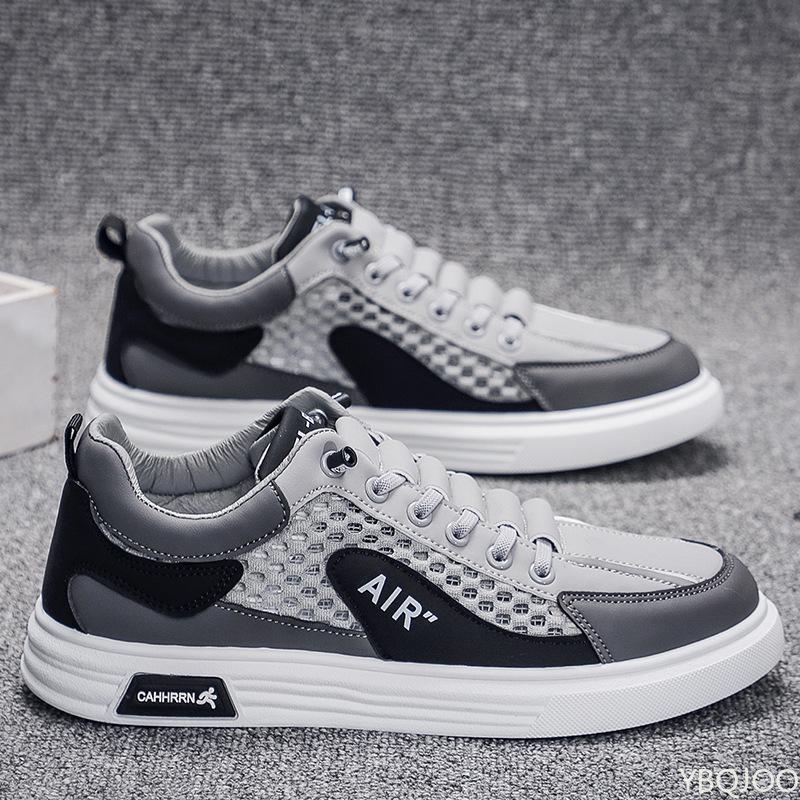 Modische Herren Sportschuhe Sommer Atmungsaktives Mesh Herren Freizeitschuhe Leichte Mesh Atmungsaktive Outdoor Walking Schuhe