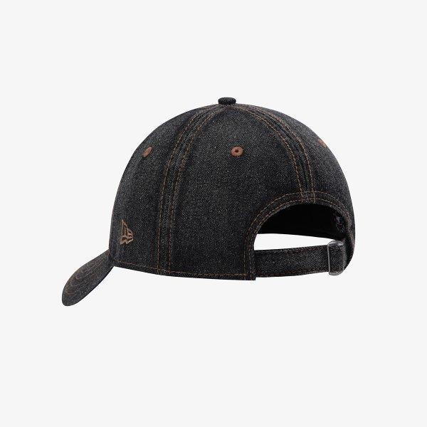 New Era Mlb New York Yankees Denim Unstructured Ball Cap Black 15131660