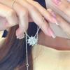 Ice And Snow Necklace High-End Niche Design Versatile Temperament Collarbone Chain Gift For Girlfriend Premium