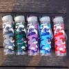 Camouflage Sports Plastic Cup With Oneclick Flip Lid For Outdoor Kids And Students