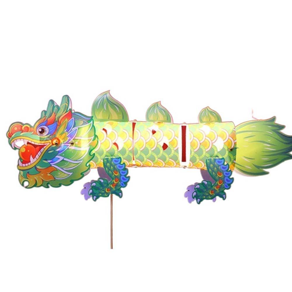 Handliche Kinder-Loong-Laterne PVC Handgefertigte Drachenlaterne Hanfu-Accessoires
