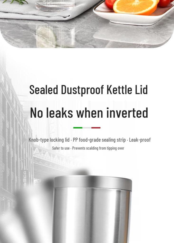 Large Capacity 304 Stainless Steel Thermos Flask for Home, Restaurant, Hotel, or Tea House
