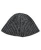 SK8ER ROCK Tone On Tone Cross Beanie ((Gray))